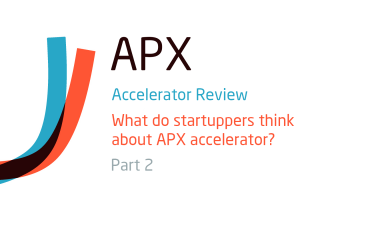 What do startuppers think about APX startup accelerator?