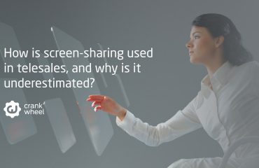 How is screen-sharing used in telesales, and why is it underestimated?