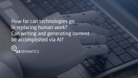Can writing and generating content be accomplished via AI