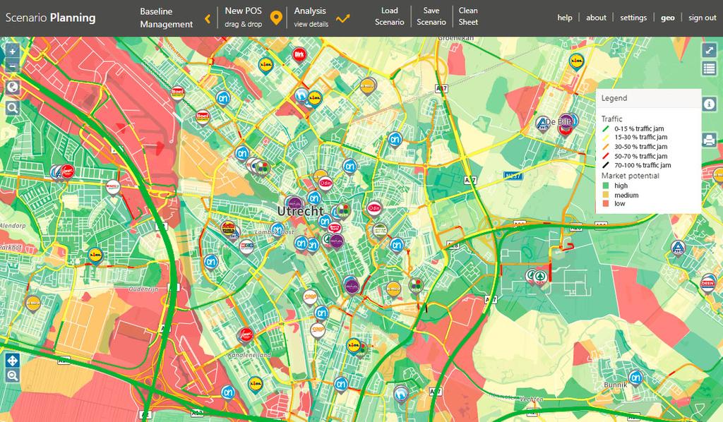 RetailSonar retail marketing-prediction AI intelligence map