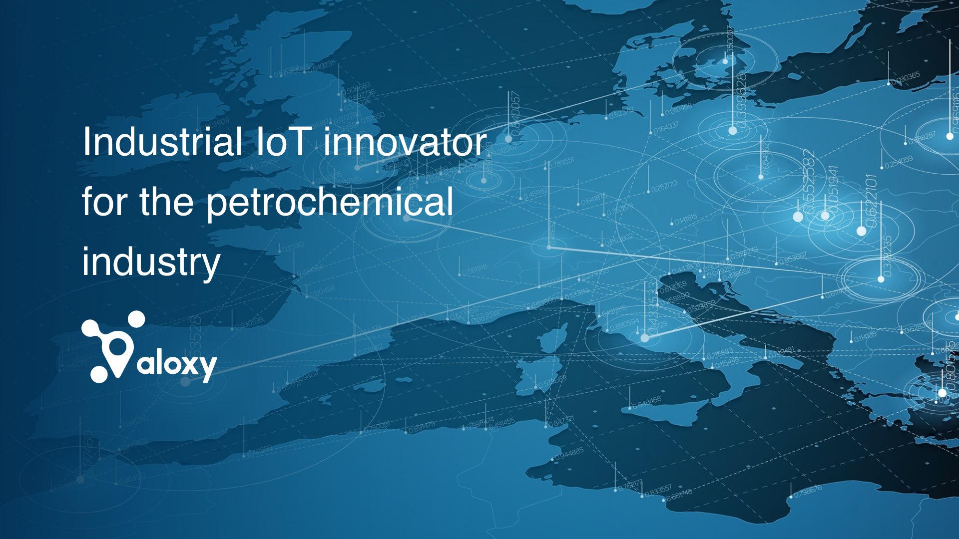 Aloxy.io - industrial IoT innovator for the petrochemical industry